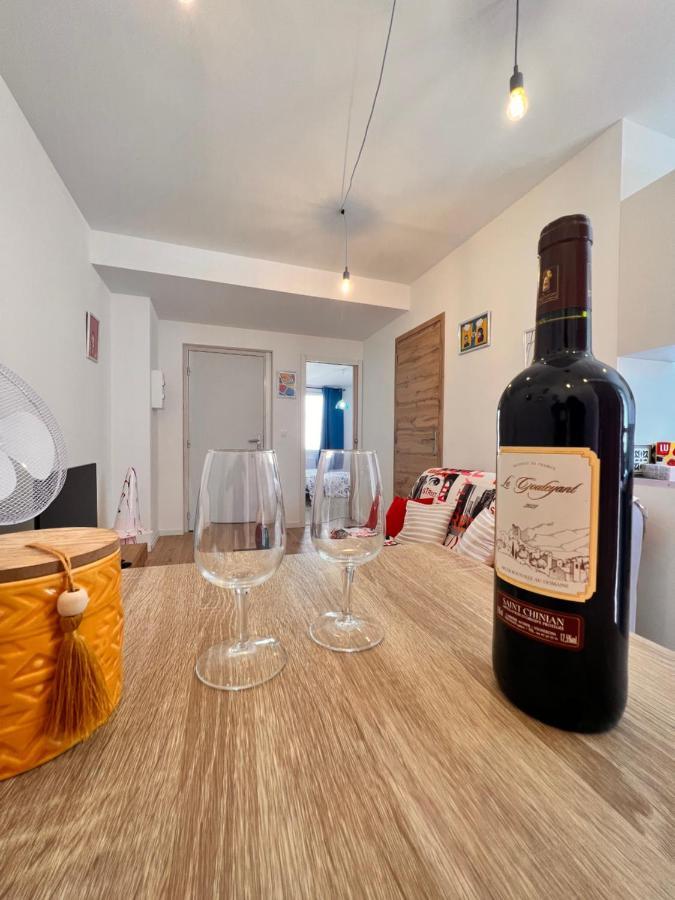9mins de Lamalou-les-Bains 30mins Avène 40m² Bédarieux Esterno foto